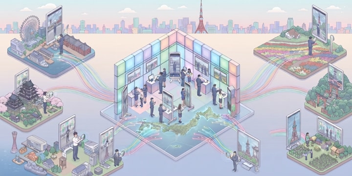 IOWNが実現する多拠点映像融合・触覚連携基盤