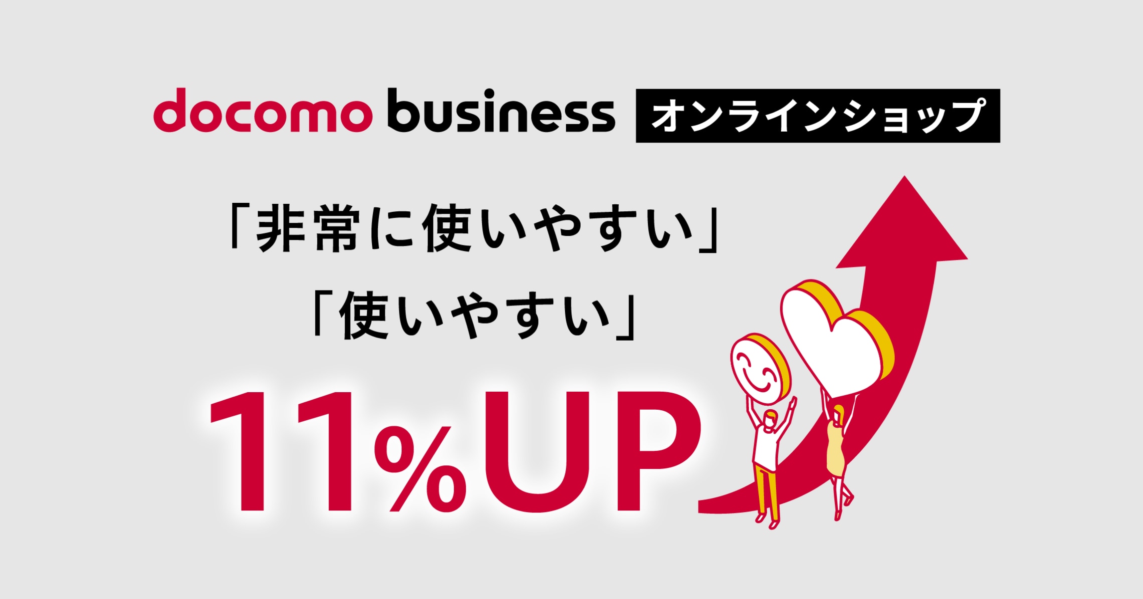 サイトの使いやすさ　お客さまの評価は11％向上